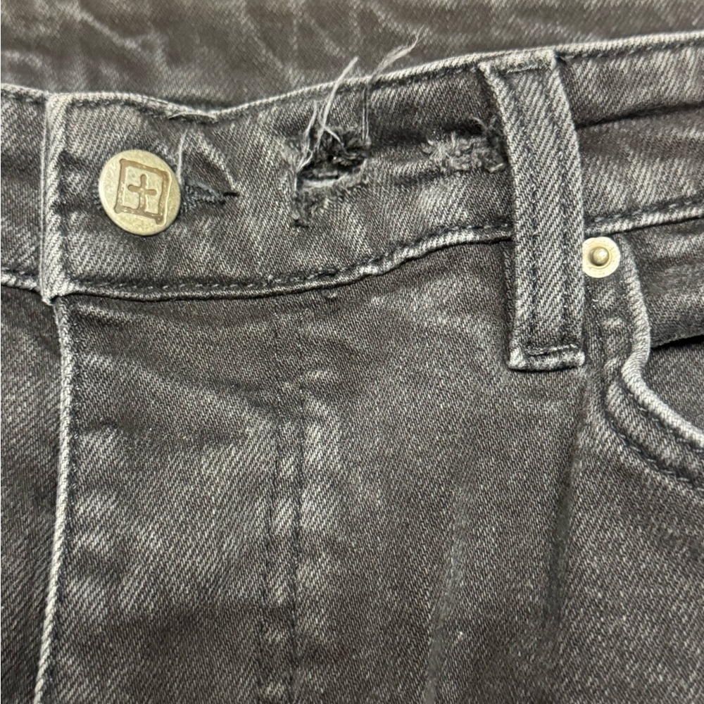Ksubi Van Winkle Black Distressed Denim Skinny Jeans Men’s 36 Made in Turkey F - Picture 12 of 15